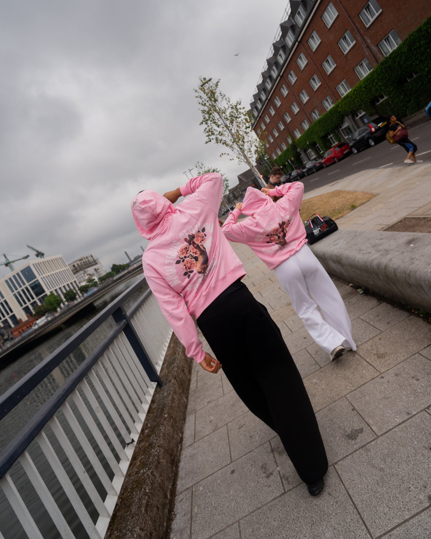 Naultinus “Floral Pink” Hoodie