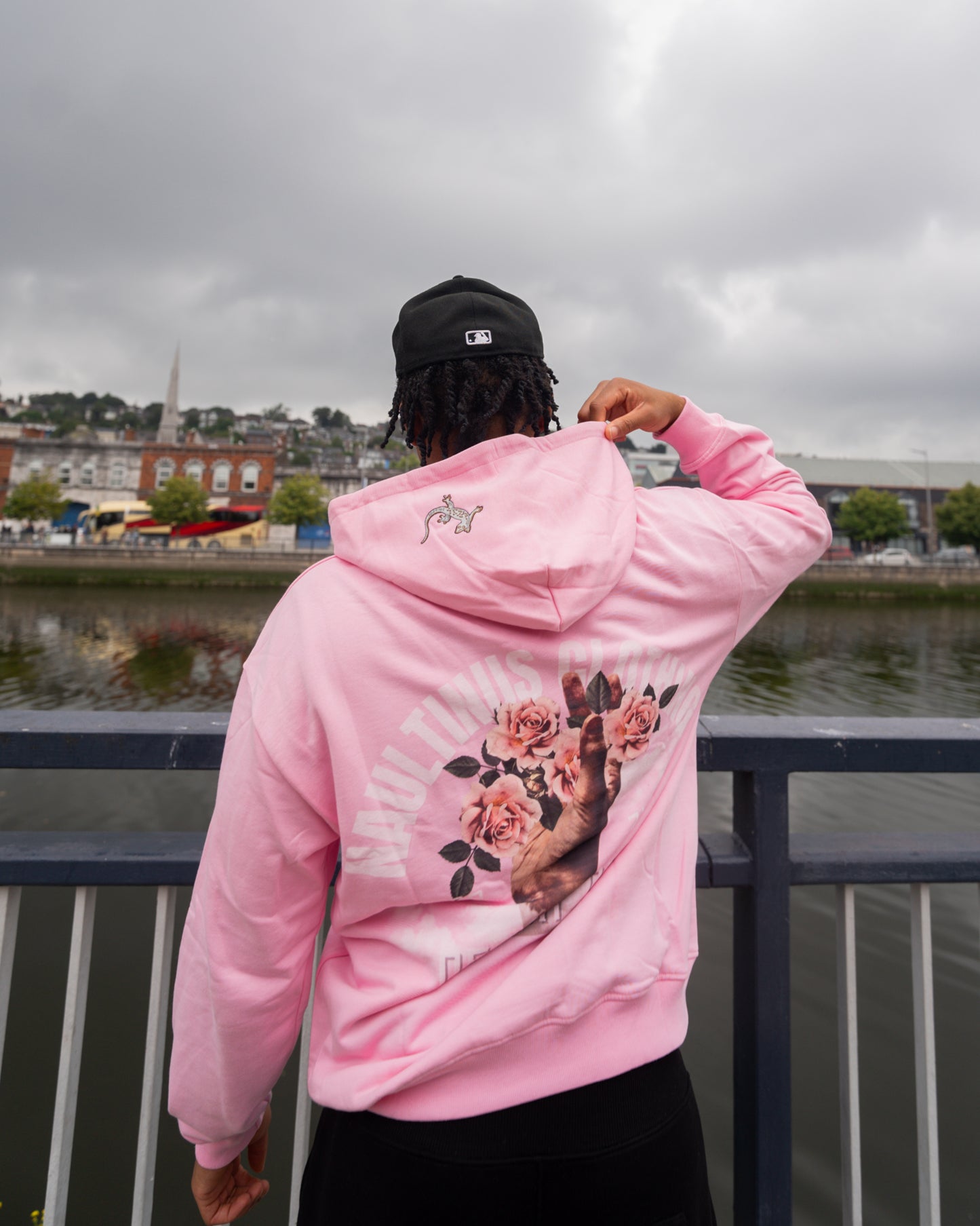 Naultinus “Floral Pink” Hoodie